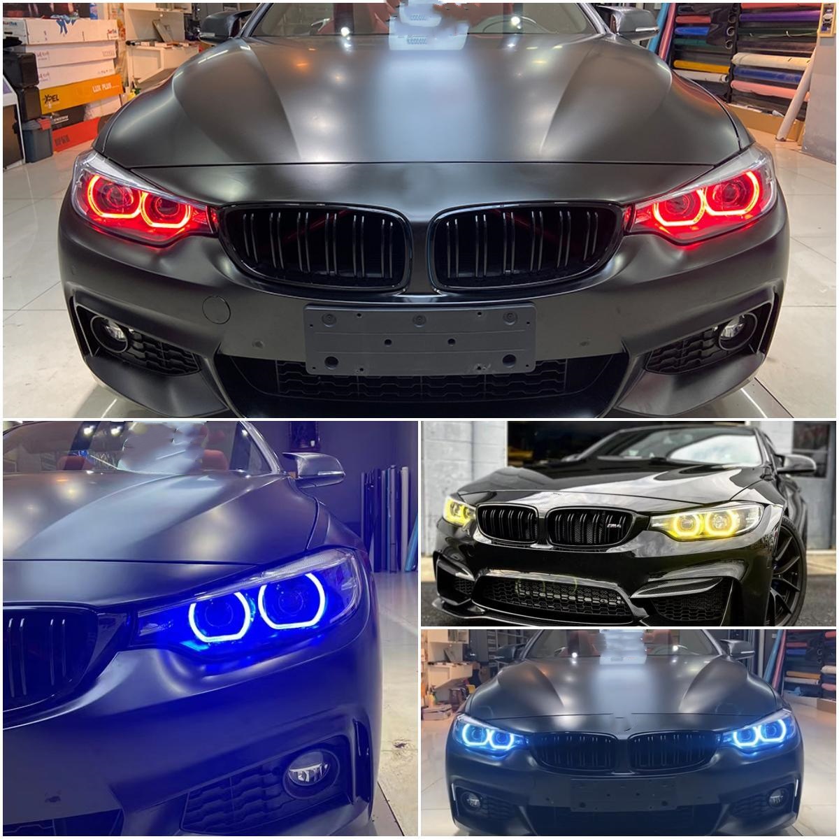 Outdoor Lighting Yellow - M3 M4 Blue Yellow DRL Angel