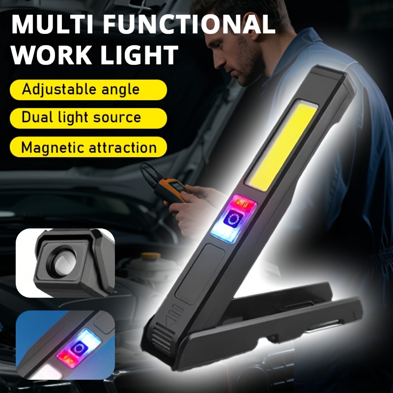 Outdoor Lighting Jobs - Rechargeable LED Flashlight Work Light with