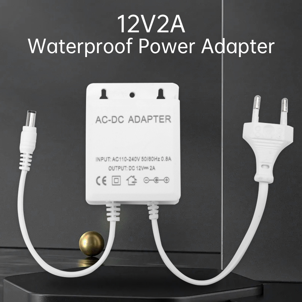 DC12V 2A EU Plug Adapter Secur - Outdoor Lighting Socket review and price