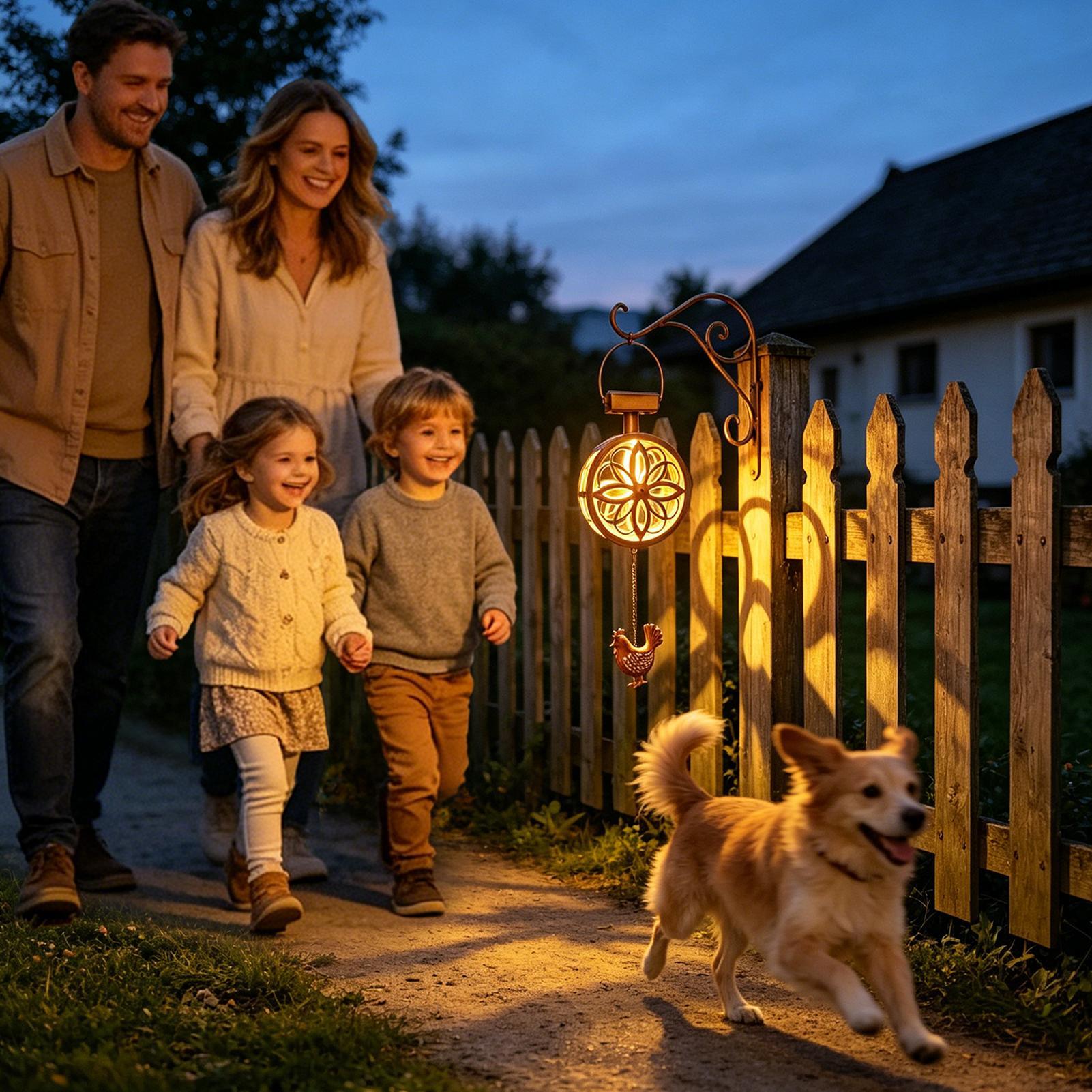 Solar Outdoor Hanging Pendant  - Outdoor Lighting Yellow review and price