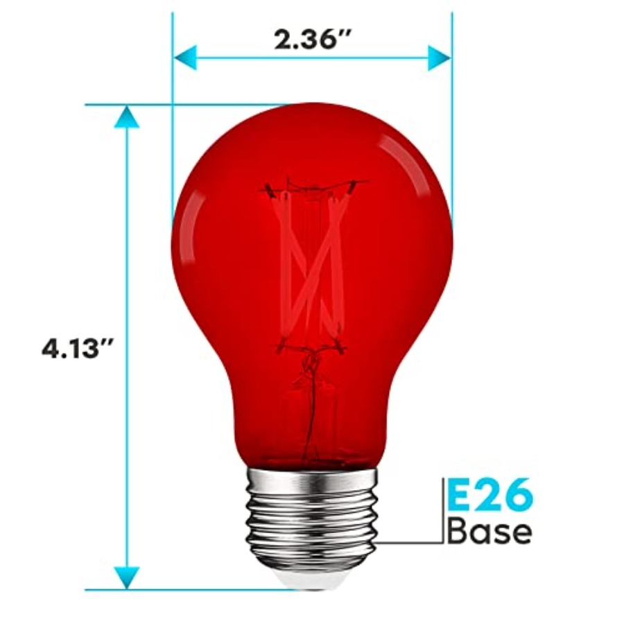 A19 Edison LED Light Bulbs, 4. - Outdoor Lighting Decoration review and price