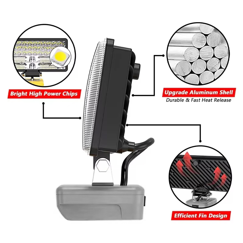 LED Work Light for Dewalt 18V/ - Outdoor Lighting Jobs review and price