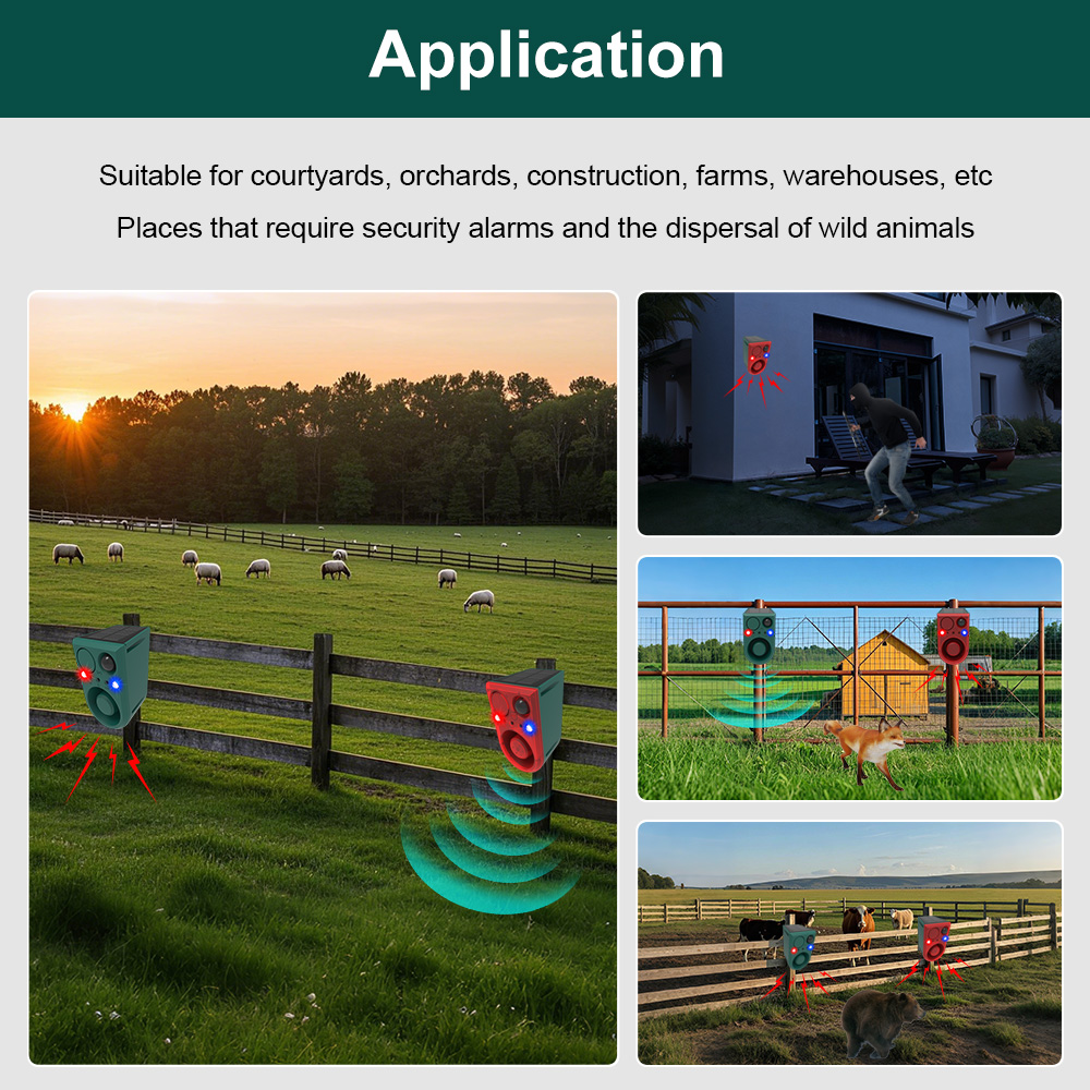 Solar Motion Sensor Animal Rep - Outdoor Lighting Motion Sensor review and price