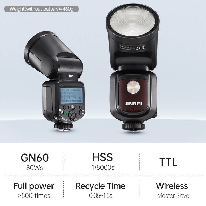 JINBEI HD-1Round-head HSS Spee - Outdoor Lighting Kits review and price