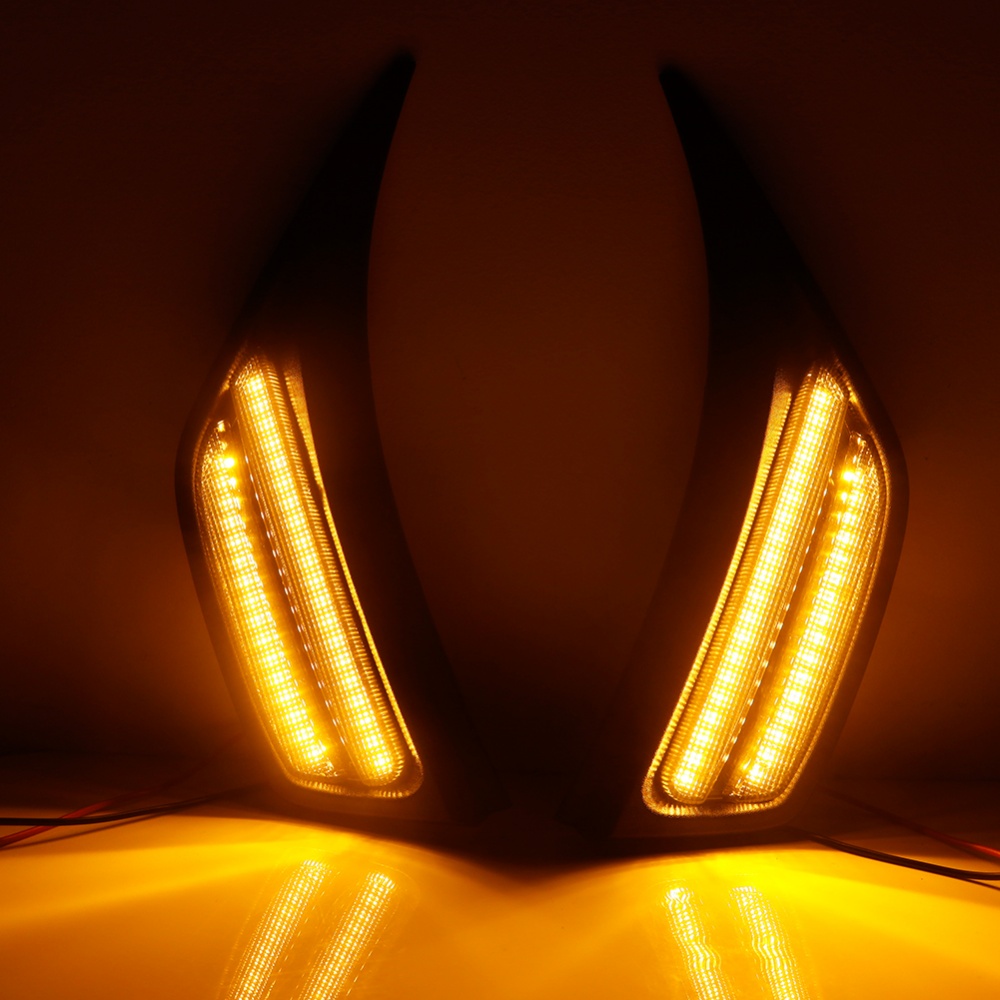 Amber Yellow LED Car Front Fen - Outdoor Lighting Yellow review and price