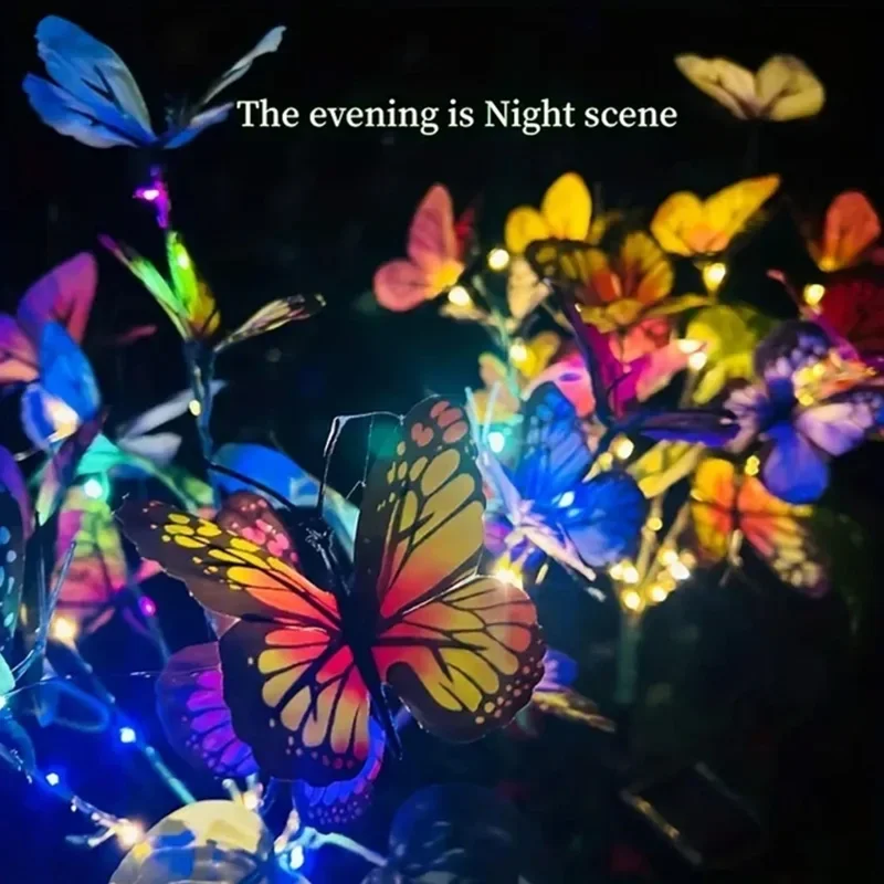 Solar LED Butterfly Garden Lig - Outdoor Lighting Traditional review and price