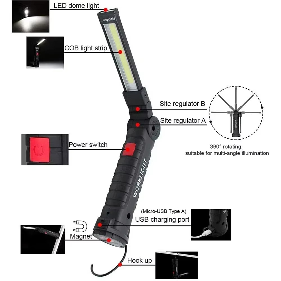 Portable LED Flashlight with M - Outdoor Lighting Beacon review and price