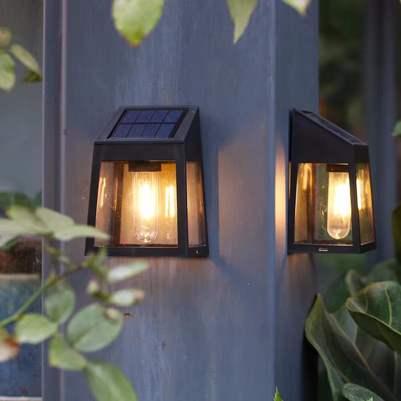 Solar Wall Light Outdoor Water - Outdoor Lighting Linear review and price