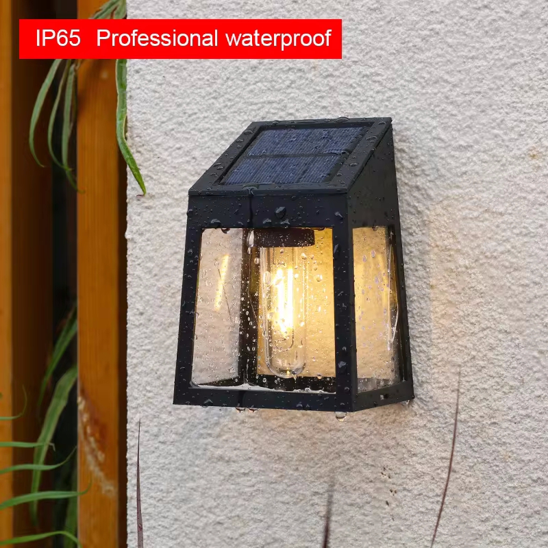 Solar Wall Light Outdoor Water - Outdoor Lighting Linear review and price