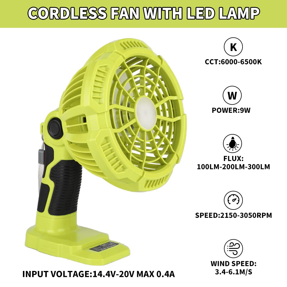 Cordless Portable Fans with 30 - Outdoor Lighting Jobs review and price