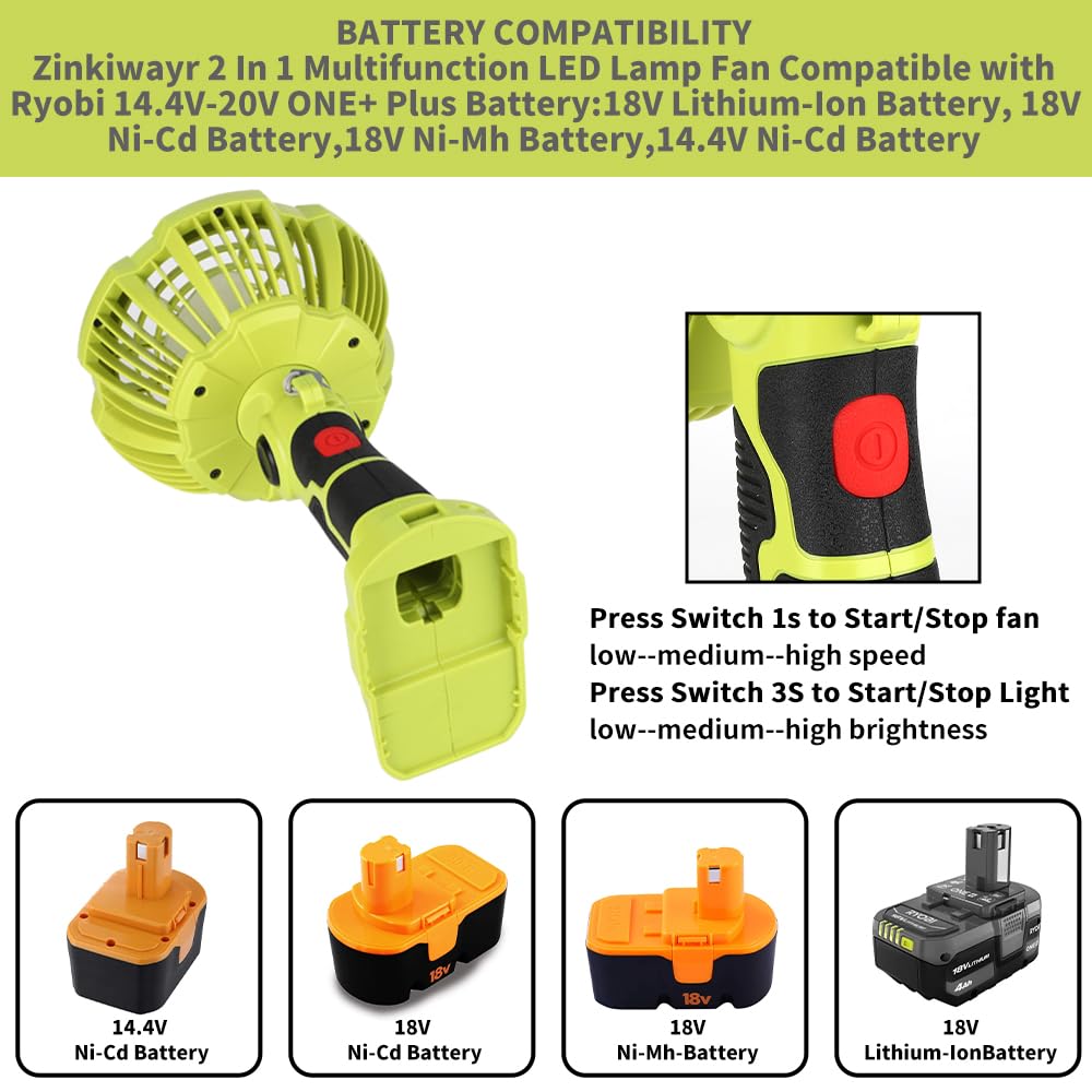 Cordless Portable Fans with 30 - Outdoor Lighting Jobs review and price