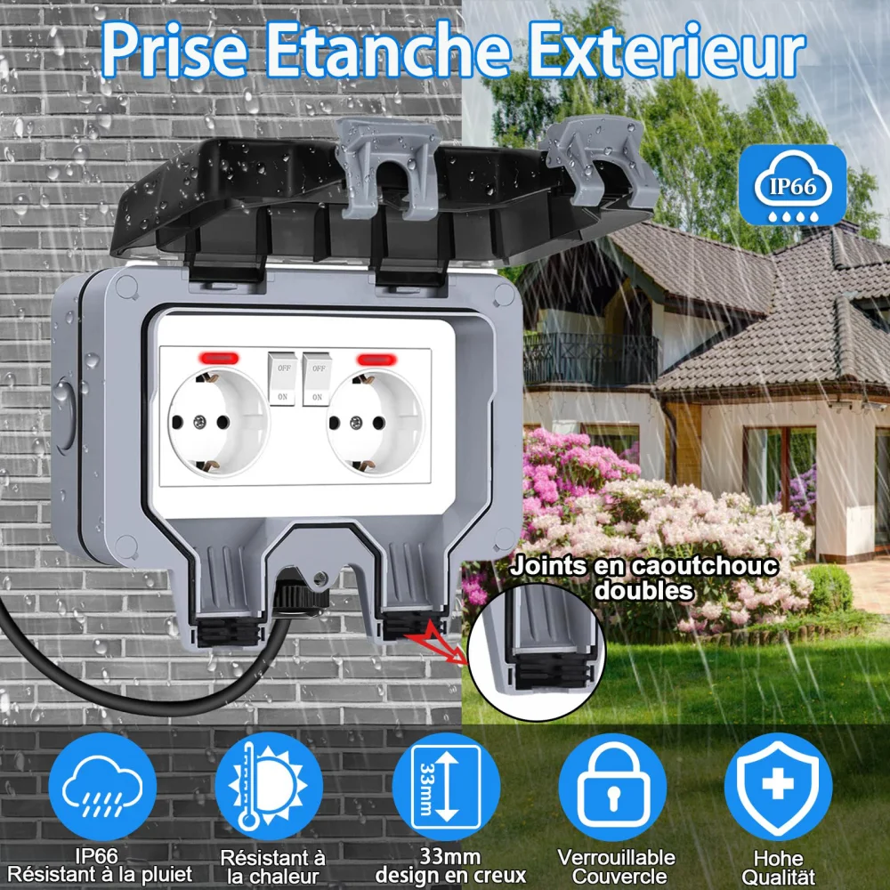European-Style Outdoor Socket  - Outdoor Lighting Socket review and price