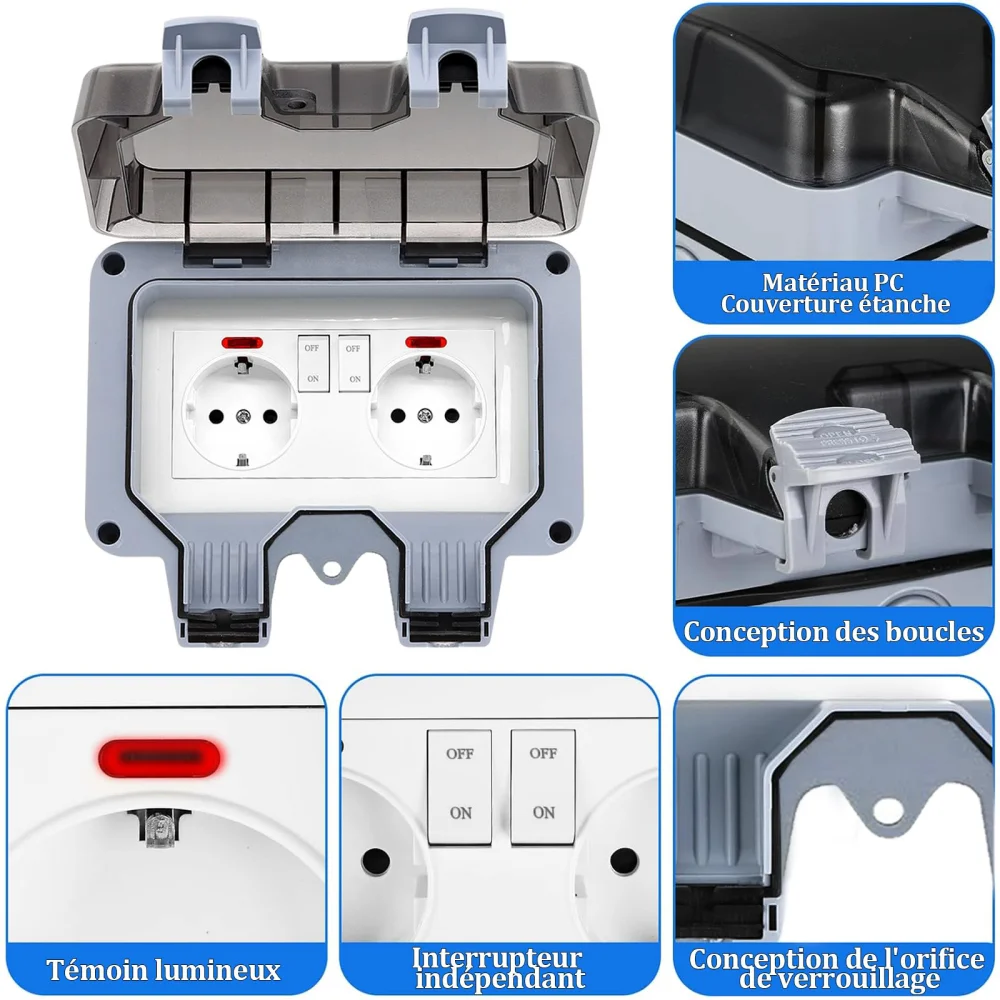 European-Style Outdoor Socket  - Outdoor Lighting Socket review and price