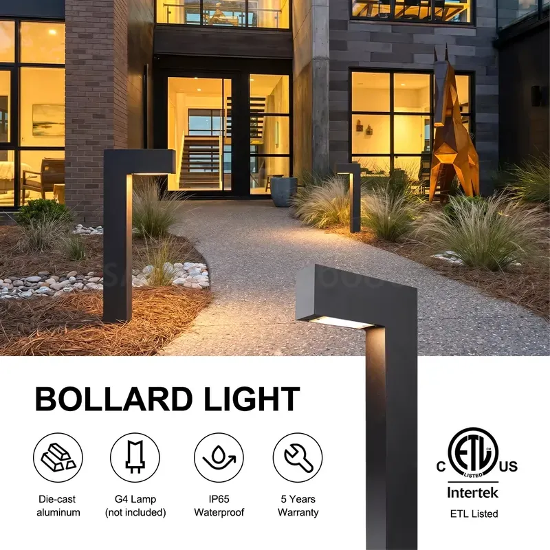 Aluminum Bollard Garden Light  - Outdoor Lighting Low Voltage review and price