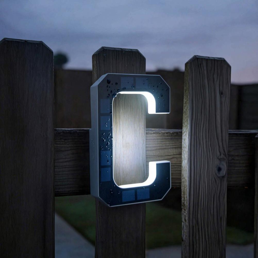 Solar Address Number Sign, LED - Outdoor Lighting On House review and price