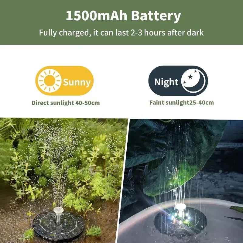Fountain Light 7 Colors LED Li - Outdoor Lighting Traditional review and price
