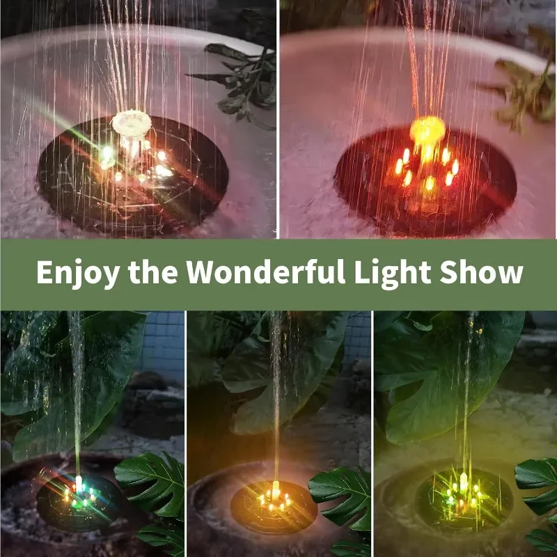 Fountain Light 7 Colors LED Li - Outdoor Lighting Traditional review and price