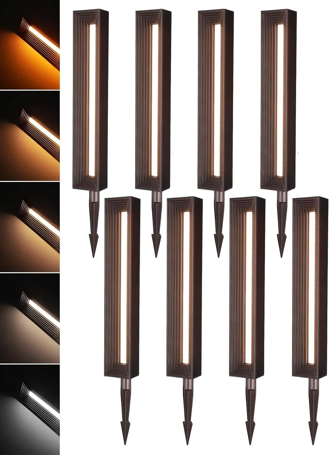 8-Pack 5CCT Low Voltage Landsc - Outdoor Lighting Low Voltage review and price