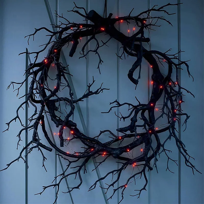 Halloween Decoration Wreath De - Outdoor Lighting On House review and price