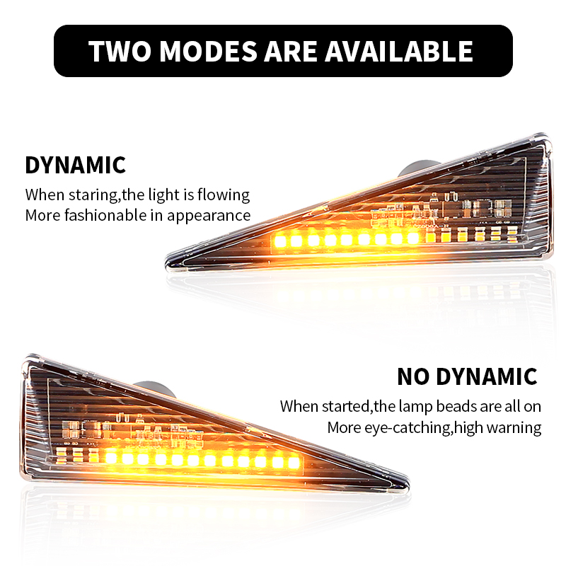 2PCS LED Turn Signal Side Mark - Outdoor Lighting Yellow review and price