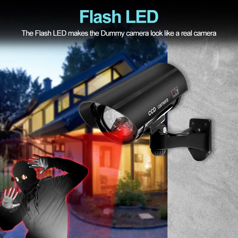 1PC Dummy Security Camera Watr - Outdoor Lighting No Wiring review and price