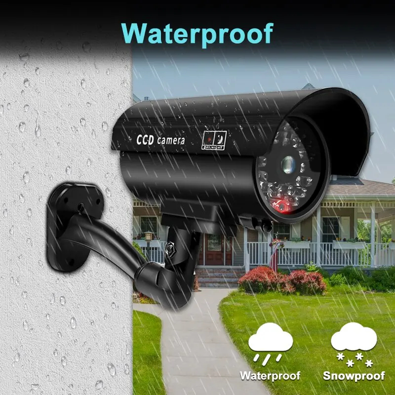 1PC Dummy Security Camera Watr - Outdoor Lighting No Wiring review and price