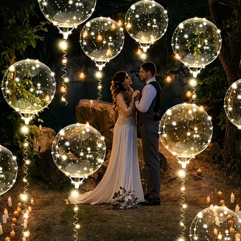 20pcs Set Bobo Balloons with L - Lighting Wedding Outdoor review and price