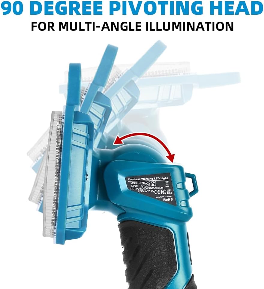 18W 2000LM Cordless LED Flashl - Outdoor Lighting Jobs review and price