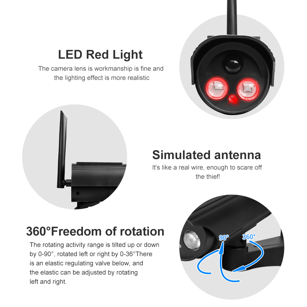 Outdoor Solar Simulation Camer - Outdoor Lighting On House review and price