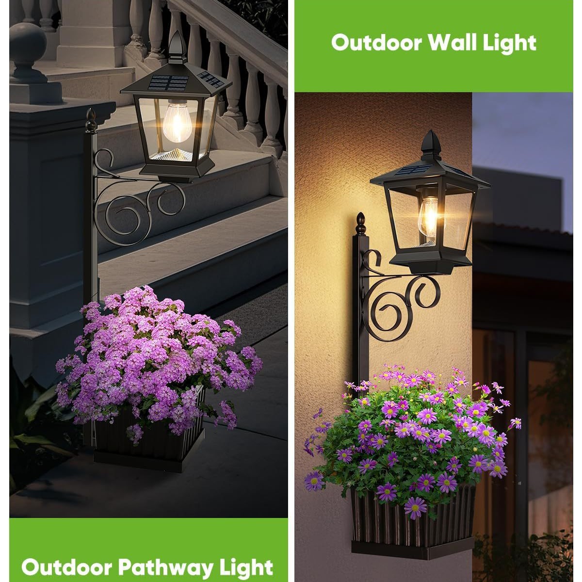 2 in 1 Solar Planter Lamp Wate - Outdoor Lighting Decoration review and price