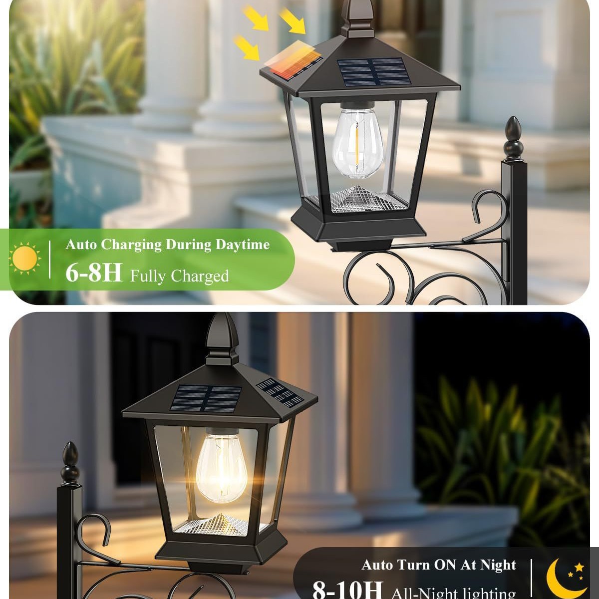 2 in 1 Solar Planter Lamp Wate - Outdoor Lighting Decoration review and price