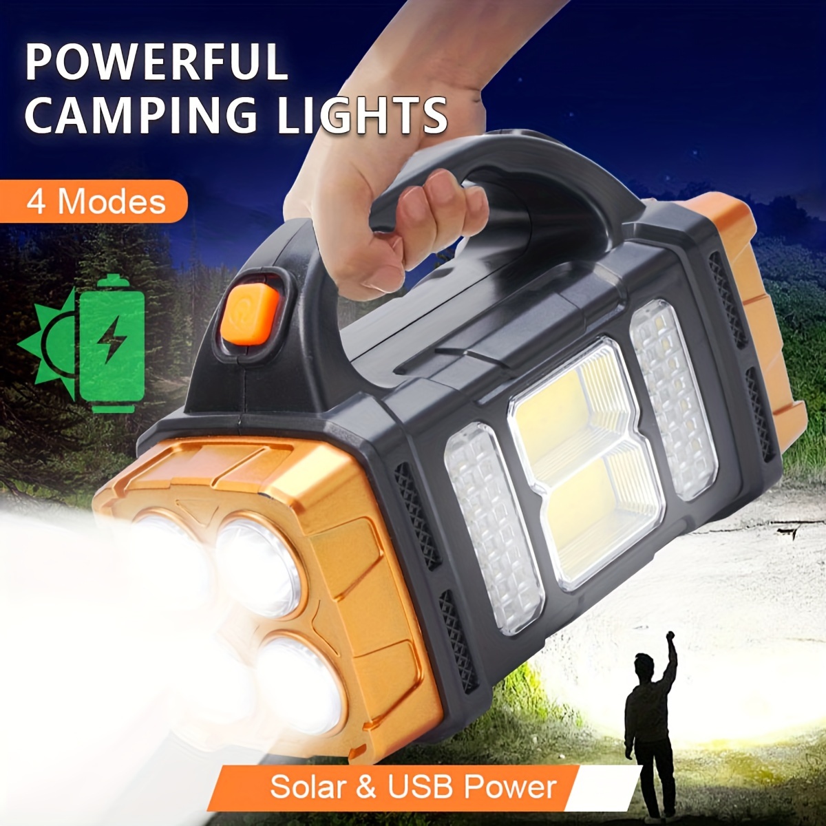New Upgrade Rechargeable High  - Outdoor Lighting Construction review and price