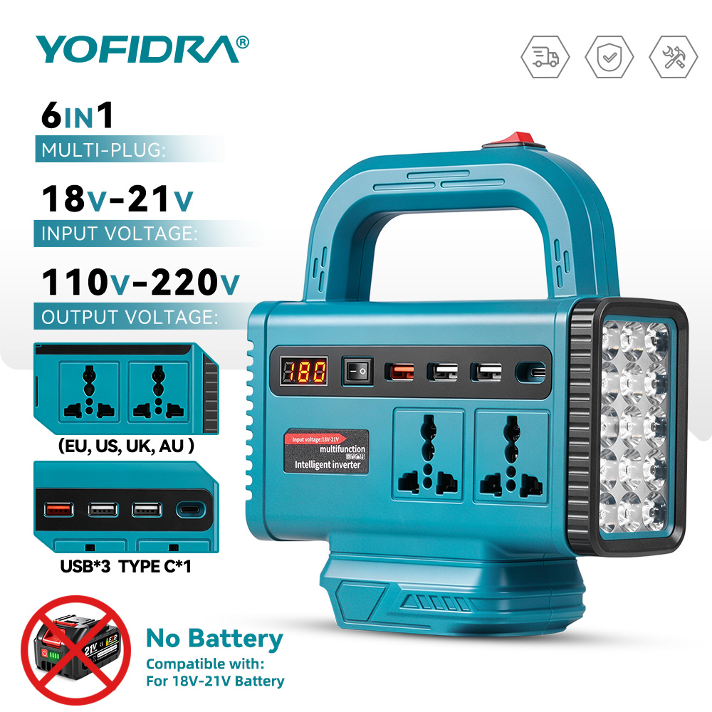 YOFIDRA 220V Portable Power In - Outdoor Lighting Socket review and price