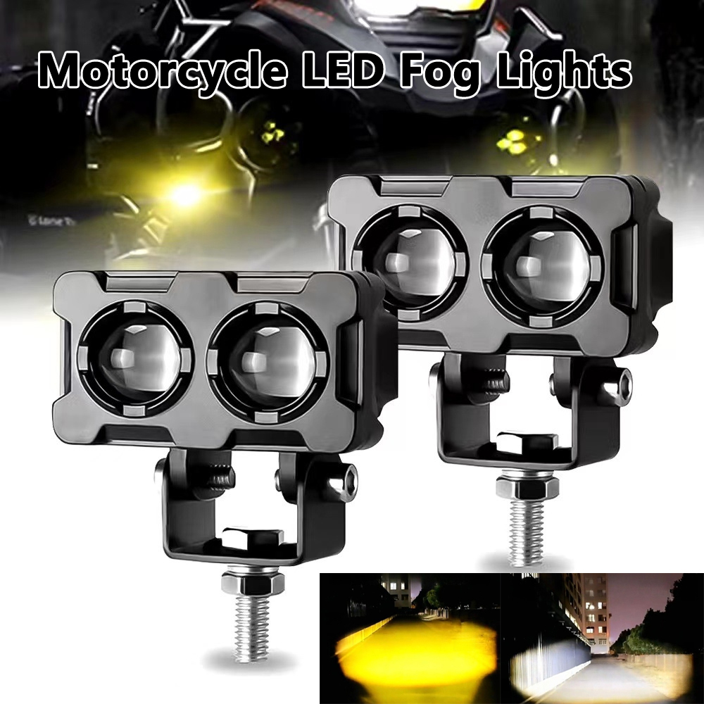 1PC Motorcycle LED Lens Spotli - Outdoor Lighting Yellow review and price