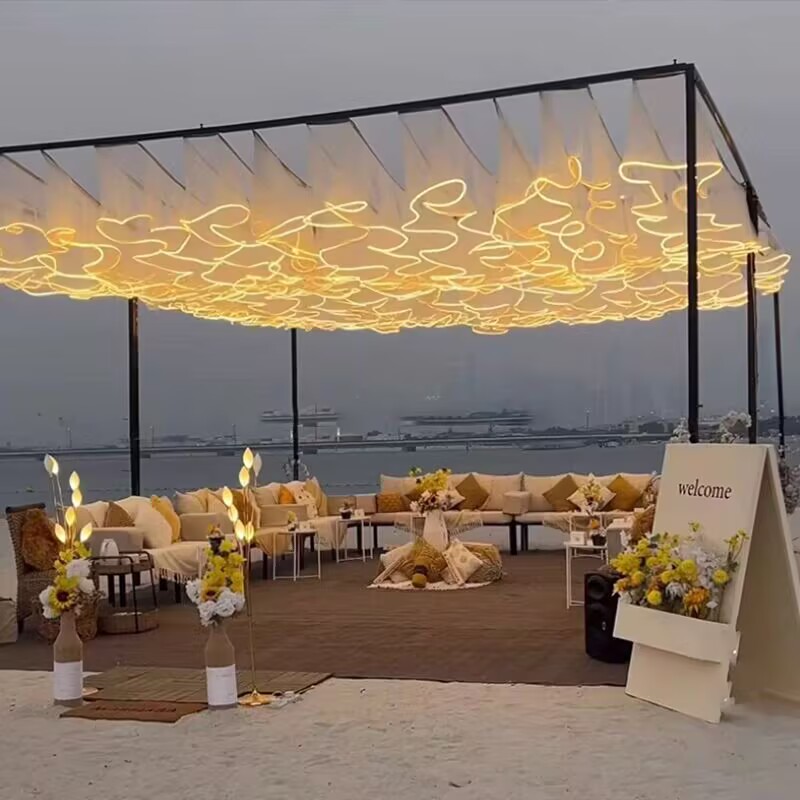 Wedding Ceiling Decoration Out - Lighting Wedding Outdoor review and price