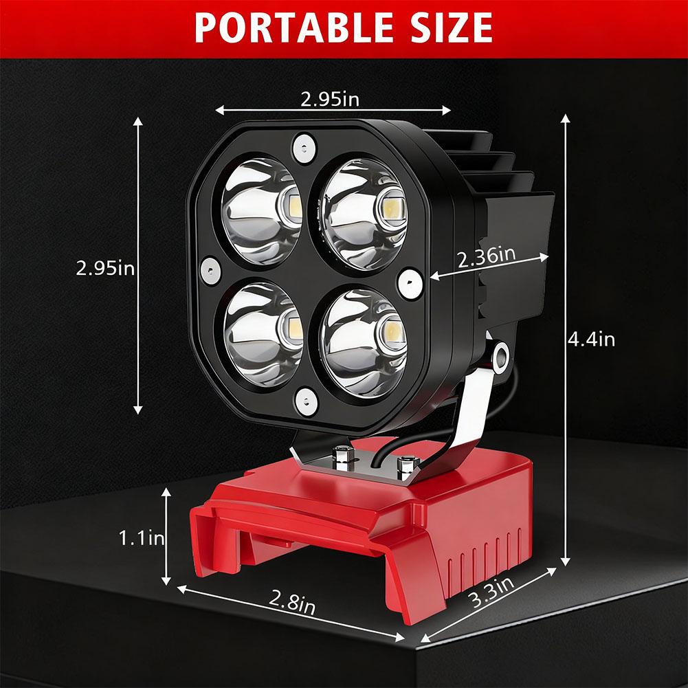 For Milwaukee M18 18V Lithium  - Outdoor Lighting Jobs review and price