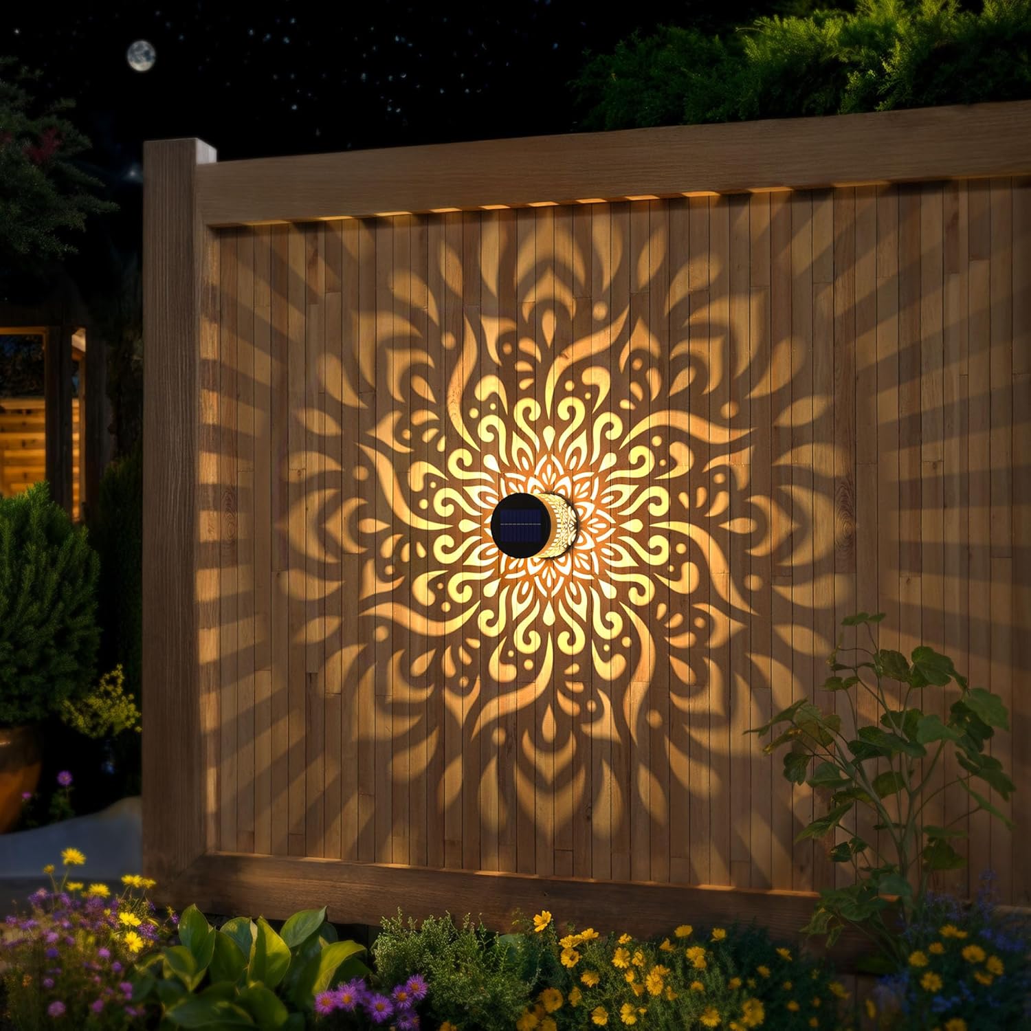 2-Pack Solar Garden Lights IP6 - Outdoor Lighting Yellow review and price