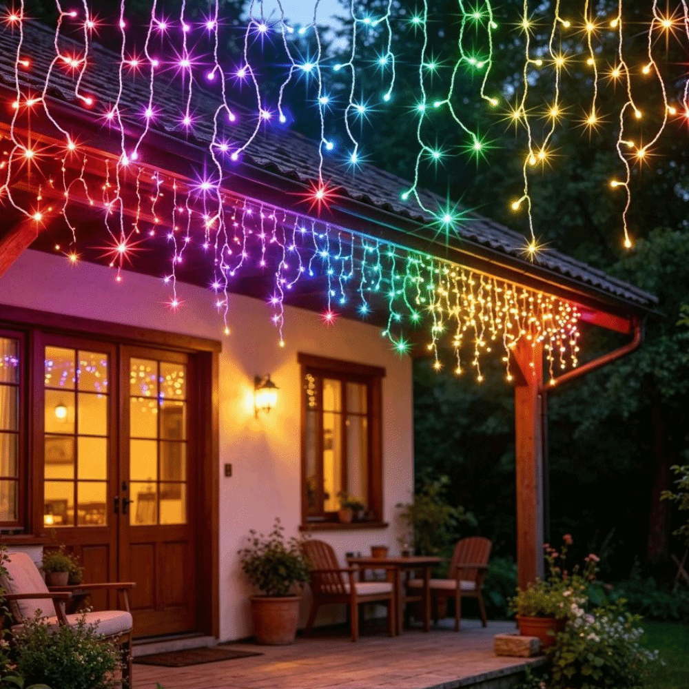 400 LEDs Icicle Lights Low Vol - Outdoor Lighting Low Voltage review and price