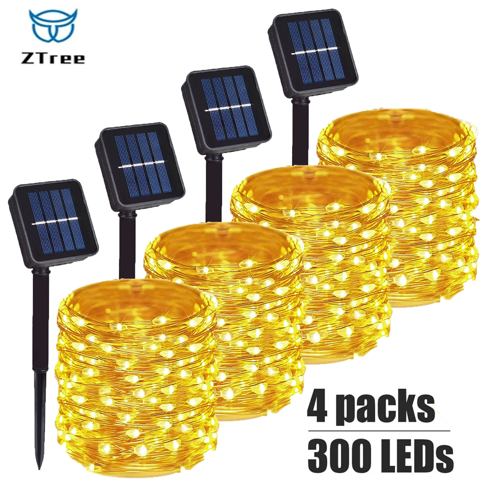 1~4Pcs Solar String Lights Out - Outdoor Lighting No Wiring review and price