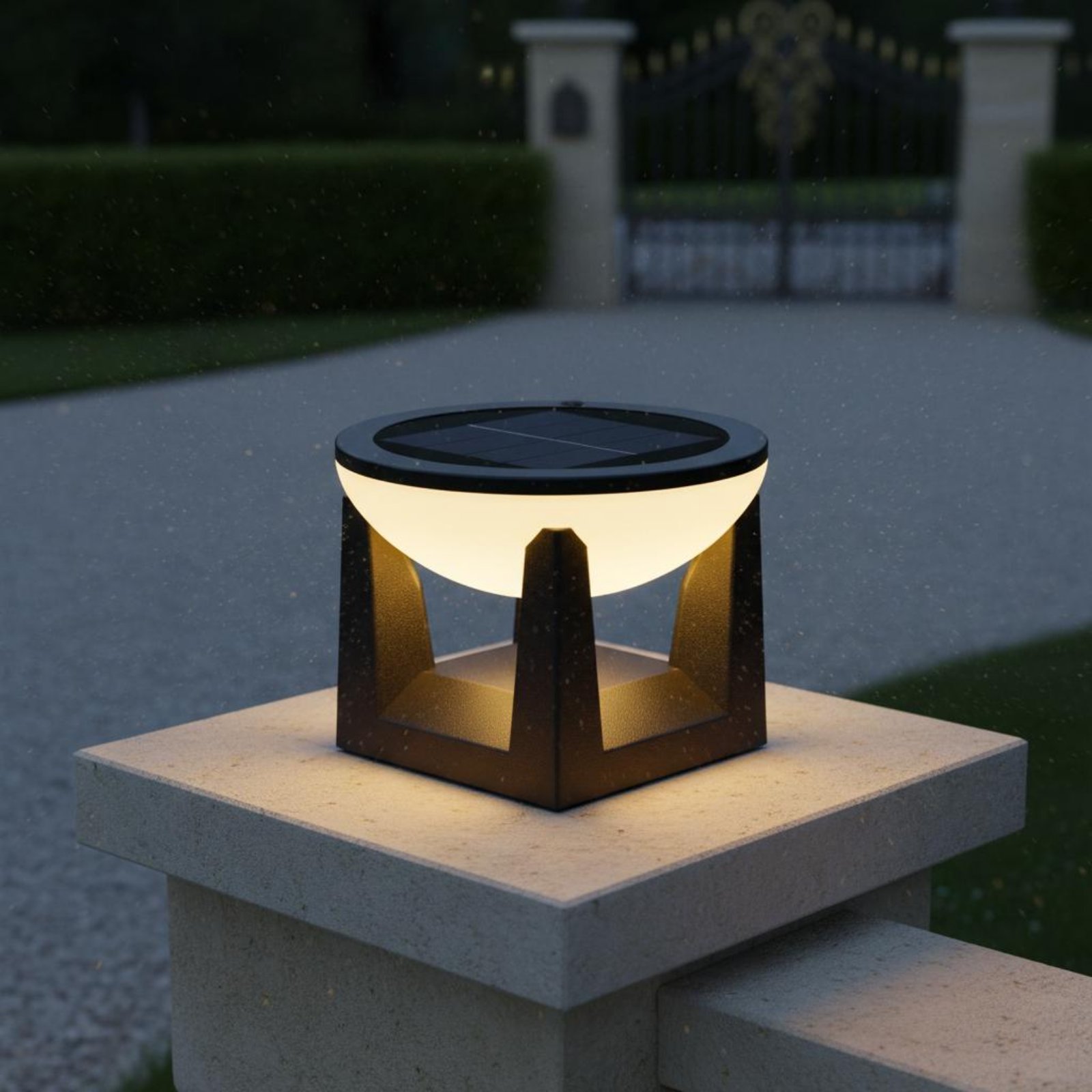 Solar Post Light Easy to Insta - Outdoor Lighting Traditional review and price