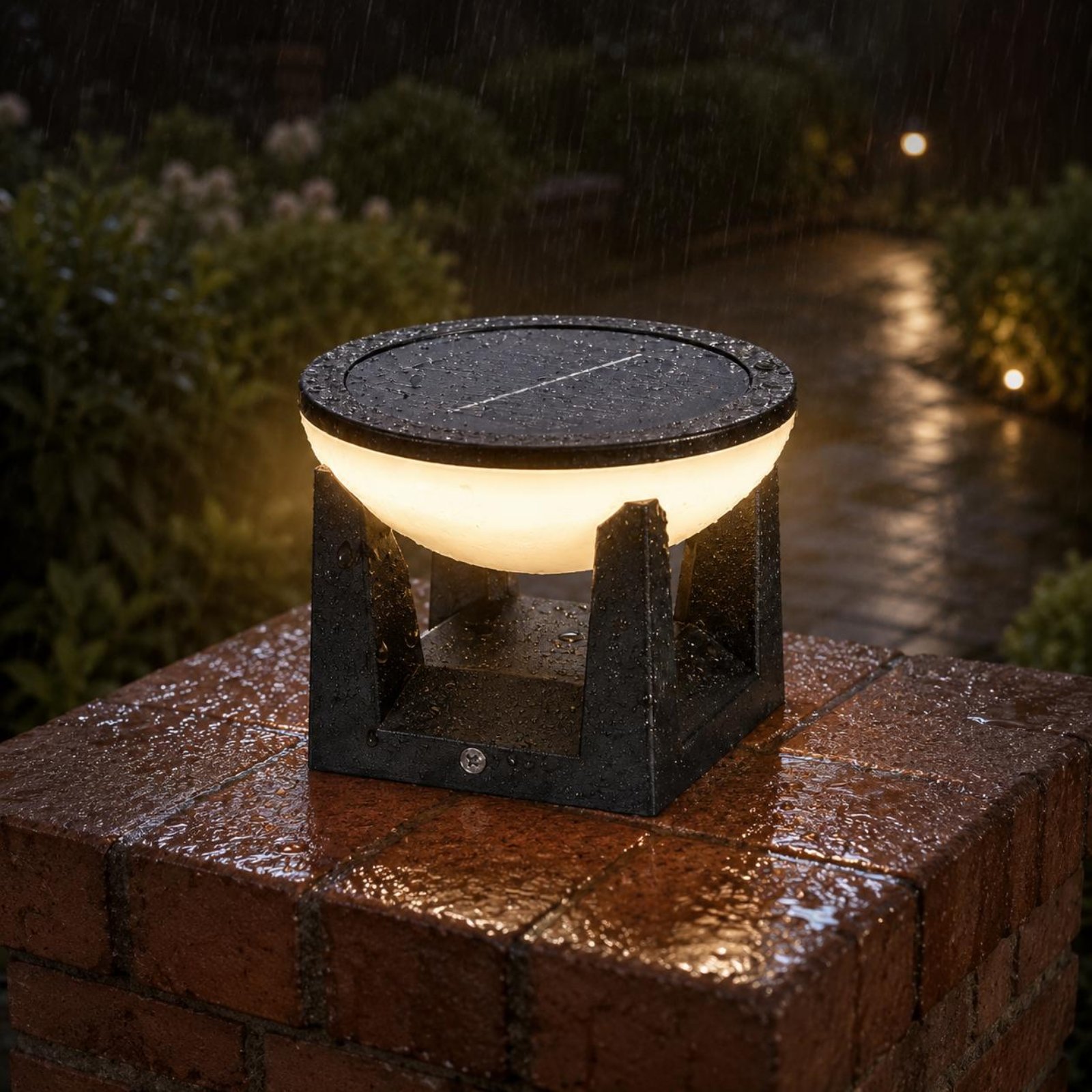 Solar Post Light Easy to Insta - Outdoor Lighting Traditional review and price