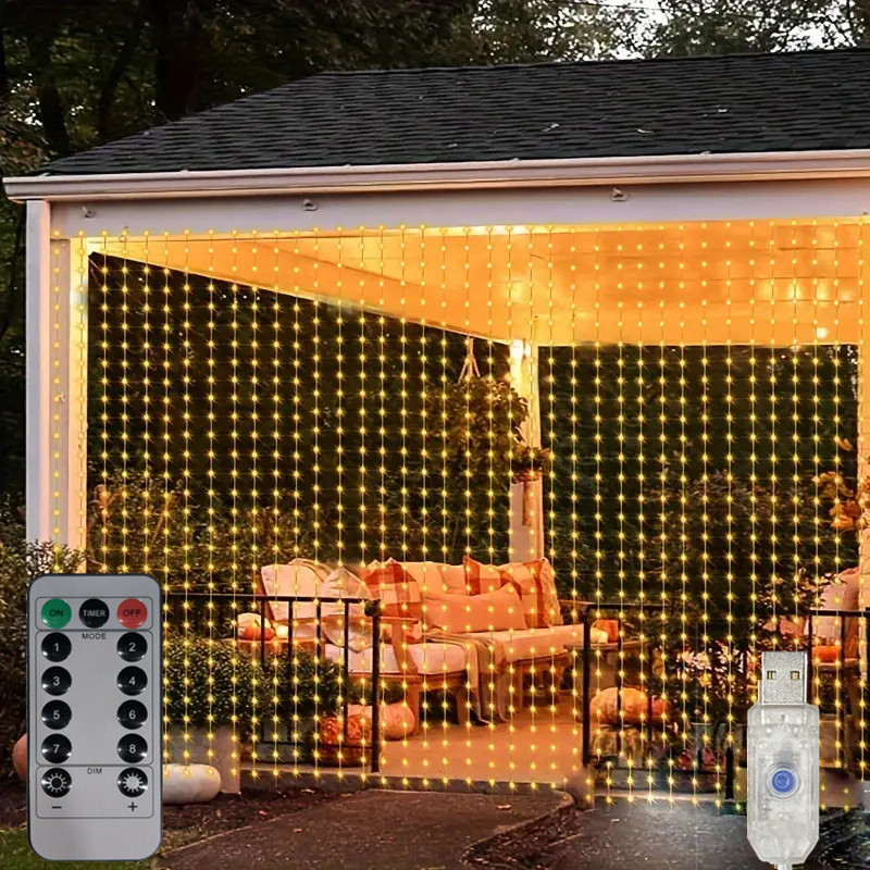 LED Garland Fairy Light Garden - Outdoor Lighting On House review and price