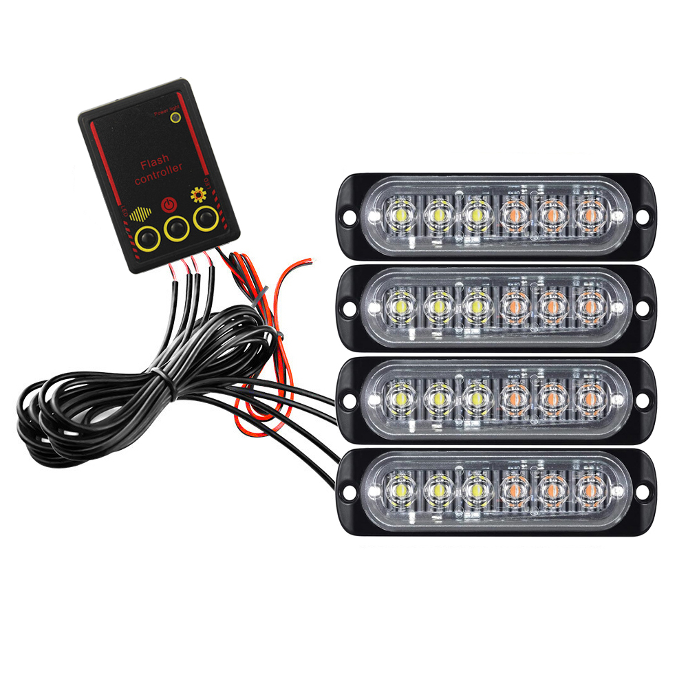Car Front Grille Lighting 12V  - Outdoor Lighting Yellow review and price