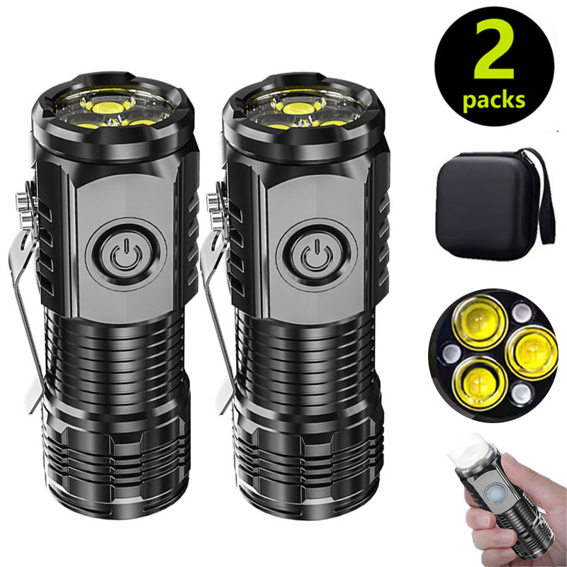 Mini 3LED Flashlight With Pen  - Outdoor Lighting Construction review and price