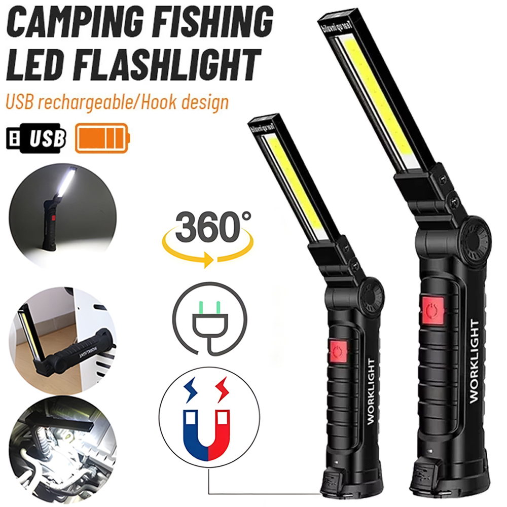 LED COB Flashlight USB Recharg - Outdoor Lighting Beacon review and price