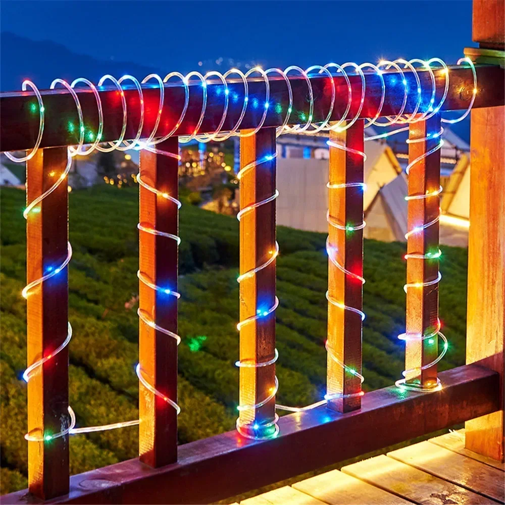 Solar Rope Lights Outdoor Blue - Outdoor Lighting On House review and price