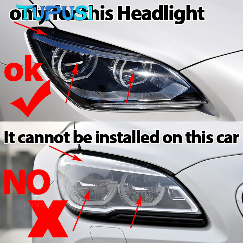 Yellow Angel Eyes for BMW 6 Se - Outdoor Lighting Yellow review and price