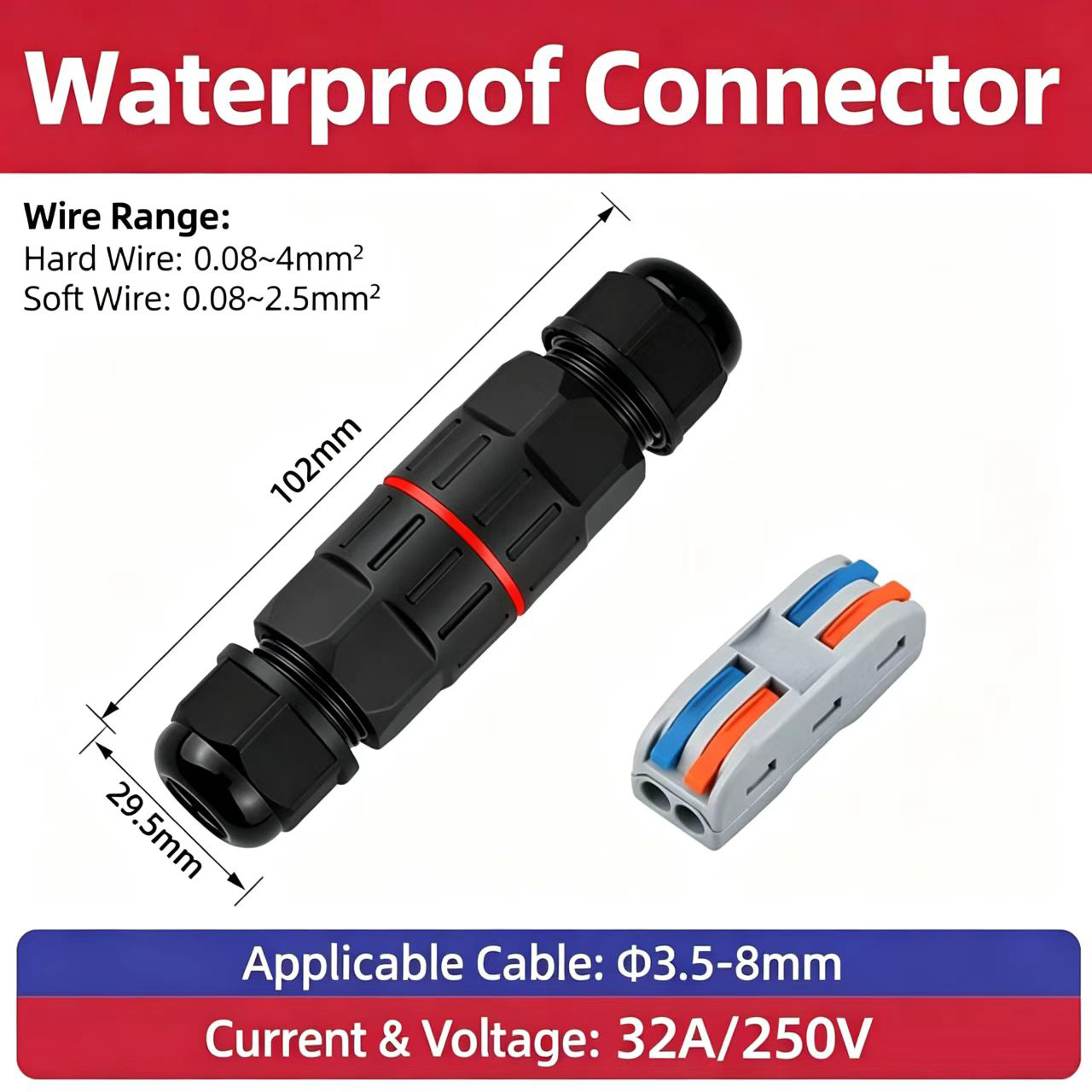 2 Pin 3 Pin Quick Connect Wire - Outdoor Lighting Low Voltage review and price