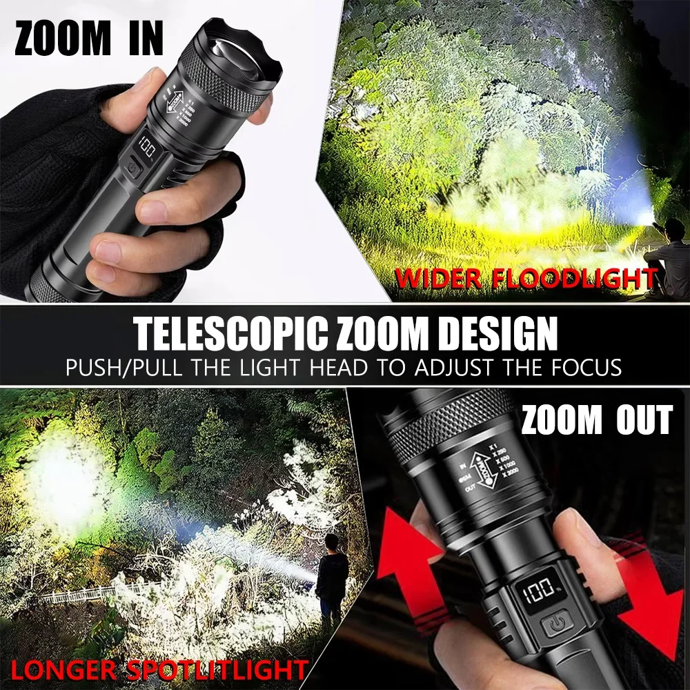 Rechargeable LED Flashlight Zo - Outdoor Lighting Construction review and price