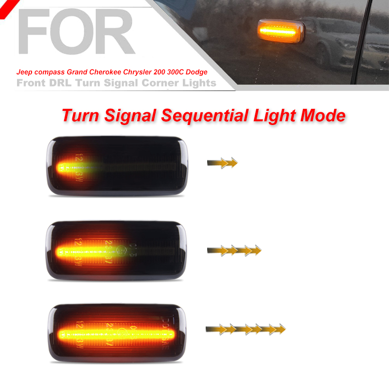 2xDynamic LED Side Marker Ligh - Outdoor Lighting Yellow review and price